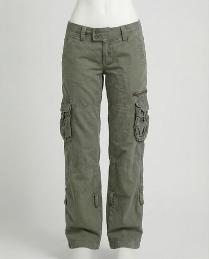 Shop Velvia - Elegant Cargo Pants for Women Modern Cut