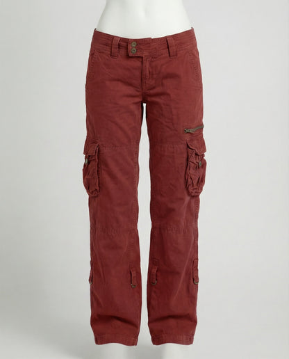 Shop Velvia - Elegant Cargo Pants for Women Modern Cut
