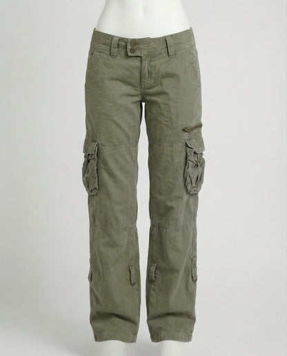 Shop Velvia - Elegant Cargo Pants for Women Modern Cut