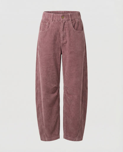 Women's Cord Trousers Women's Wide High Waist