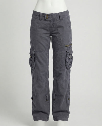 Shop Velvia - Elegant Cargo Pants for Women Modern Cut