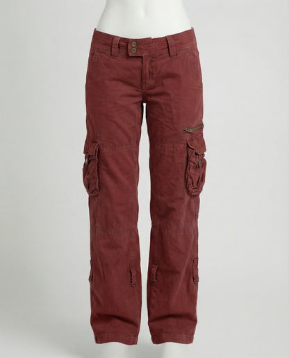 Shop Velvia - Elegant Cargo Pants for Women Modern Cut