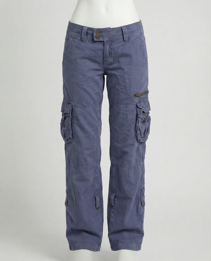 Shop Velvia - Elegant Cargo Pants for Women Modern Cut