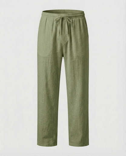 Casual linen pants men's
