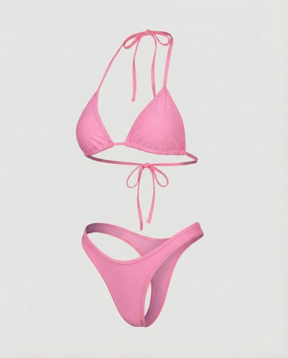 Women's Triangle Bikini Contouring Seams