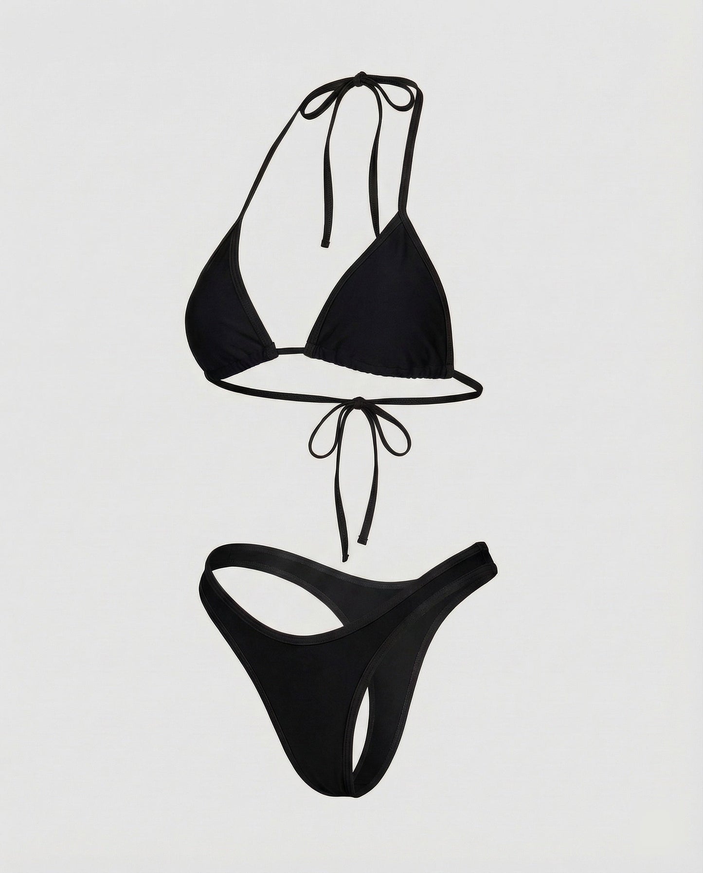 Women's Triangle Bikini Contouring Seams