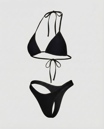 Women's Triangle Bikini Contouring Seams