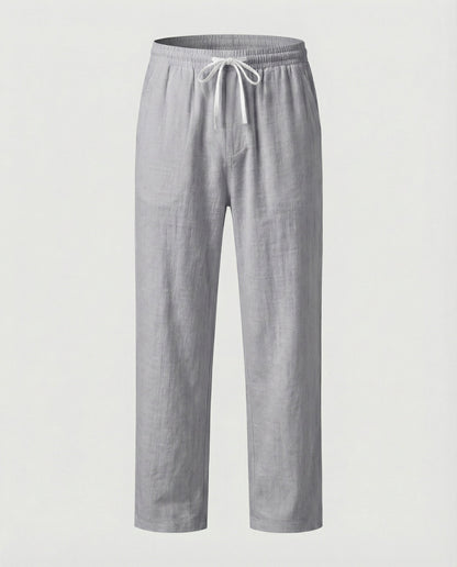 Casual linen pants men's