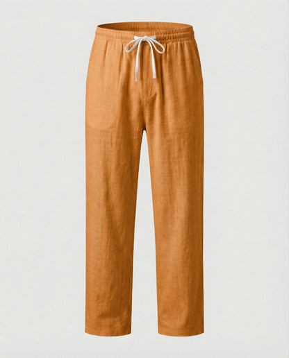 Casual linen pants men's