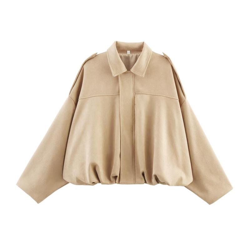 Shop Velvia | Suede Bomber Jacket