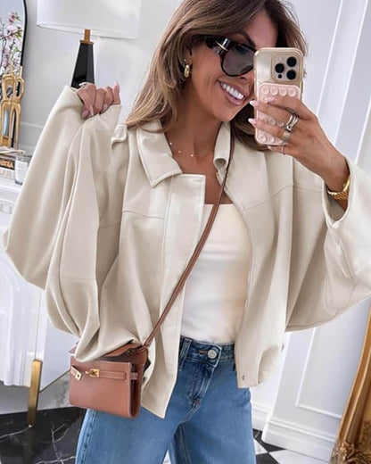 Shop Velvia | Suede Bomber Jacket