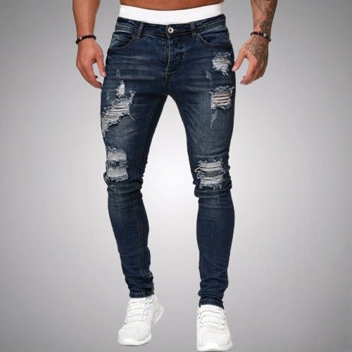 Shop Velvia | Stretchable Ripped Jeans for Men