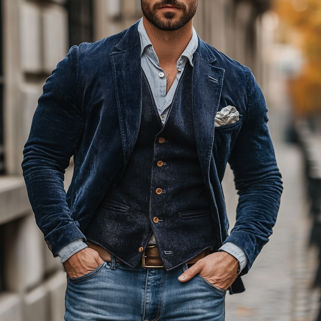 Shop Velvia | Vintage Jacket and Vest Set