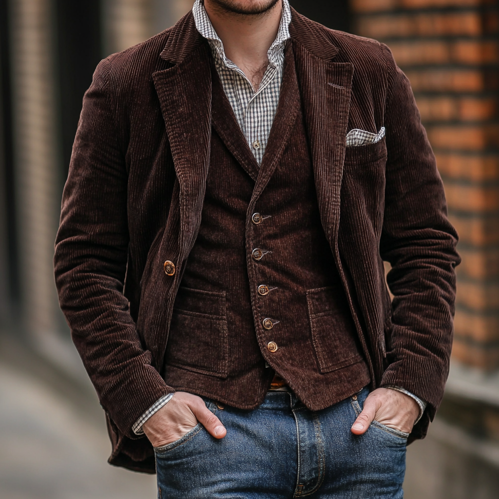 Shop Velvia | Vintage Jacket and Vest Set