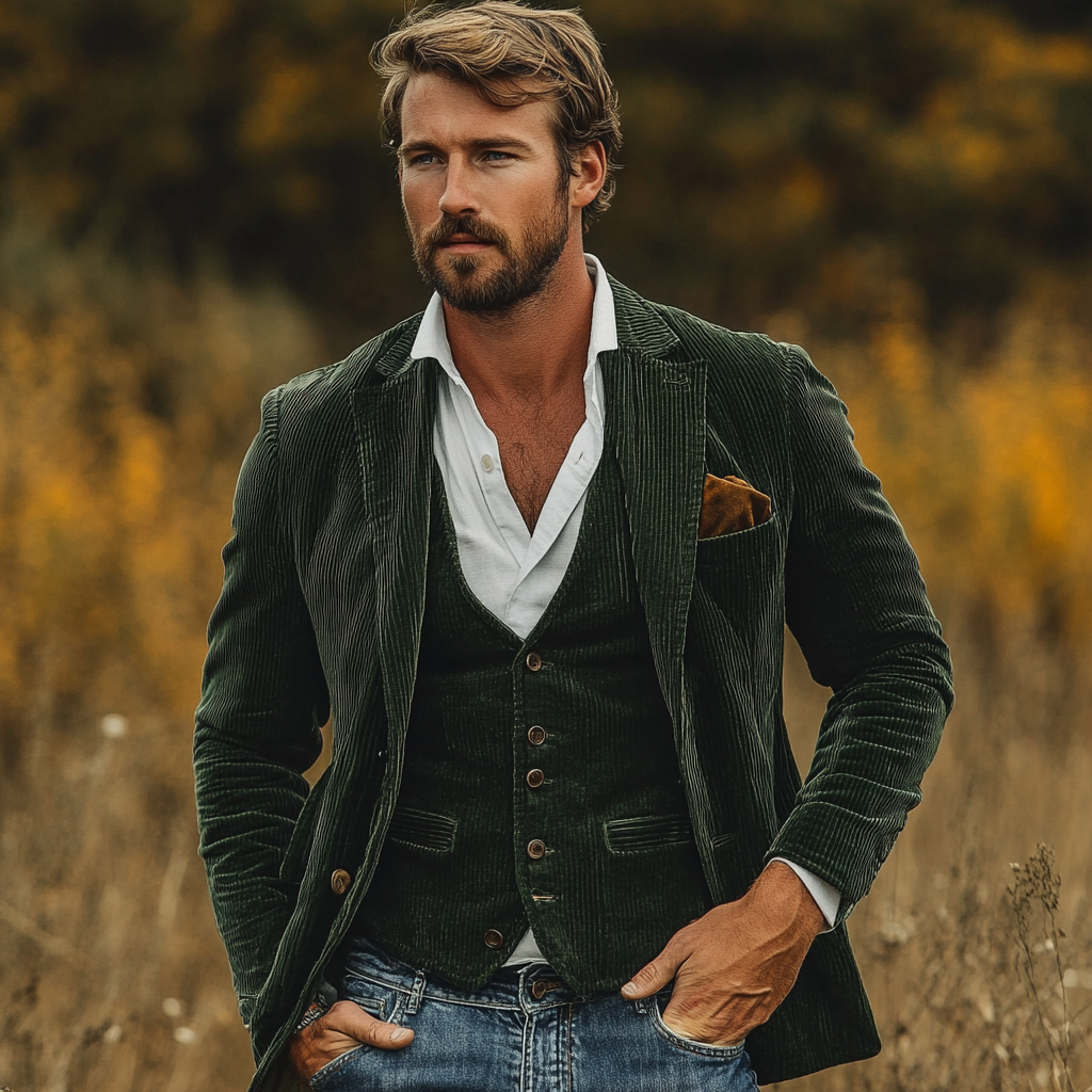 Shop Velvia | Vintage Jacket and Vest Set