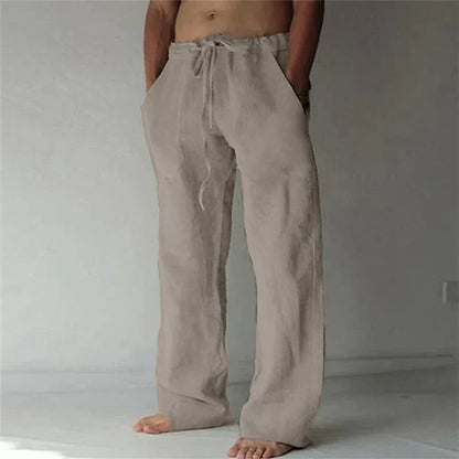 Shop Velvia | Men's Baggy Linen Pants