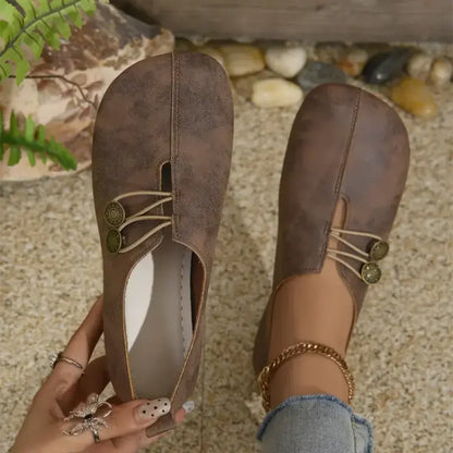Shop Velvia | Elegant Ergonomic Flat Shoes with Soft Sole