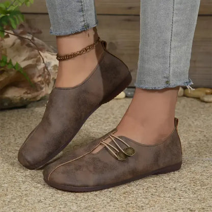 Shop Velvia | Elegant Ergonomic Flat Shoes with Soft Sole