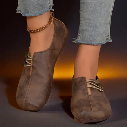 Shop Velvia | Elegant Ergonomic Flat Shoes with Soft Sole