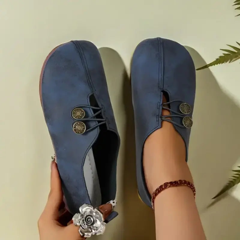 Shop Velvia | Elegant Ergonomic Flat Shoes with Soft Sole