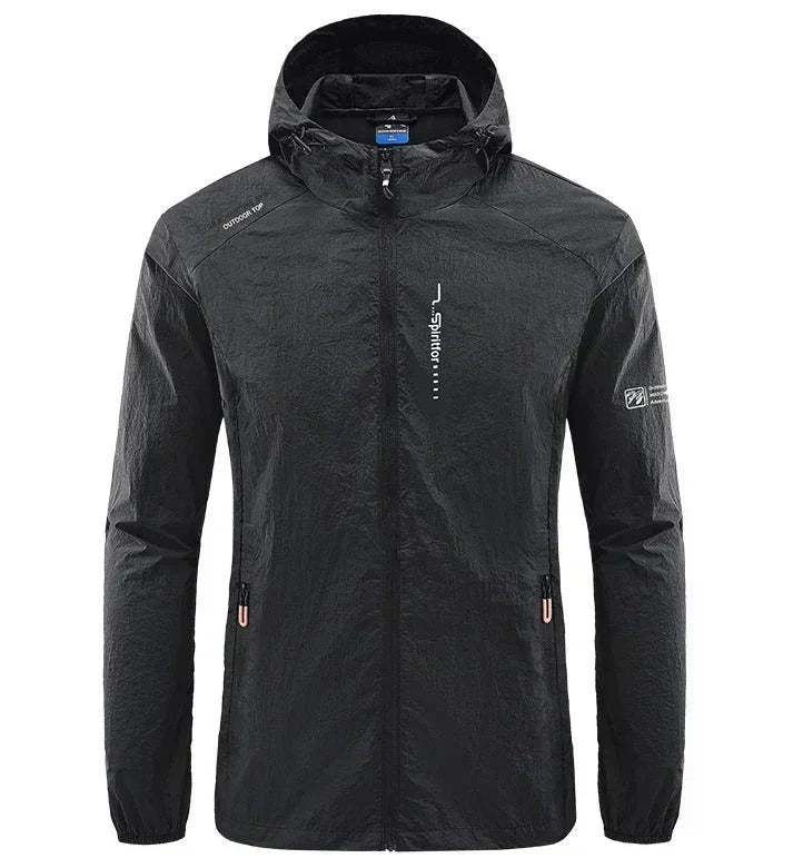 Shop Velvia | Ultralight Wind and Sunproof Hooded Summer Jacket Men