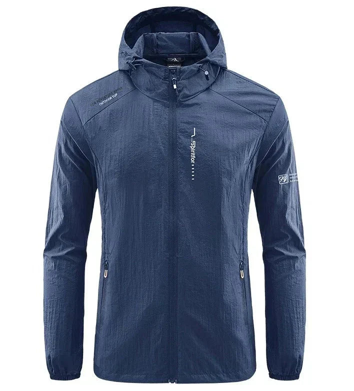 Shop Velvia | Ultralight Wind and Sunproof Hooded Summer Jacket Men