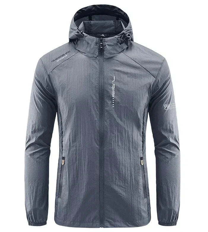 Shop Velvia | Ultralight Wind and Sunproof Hooded Summer Jacket Men