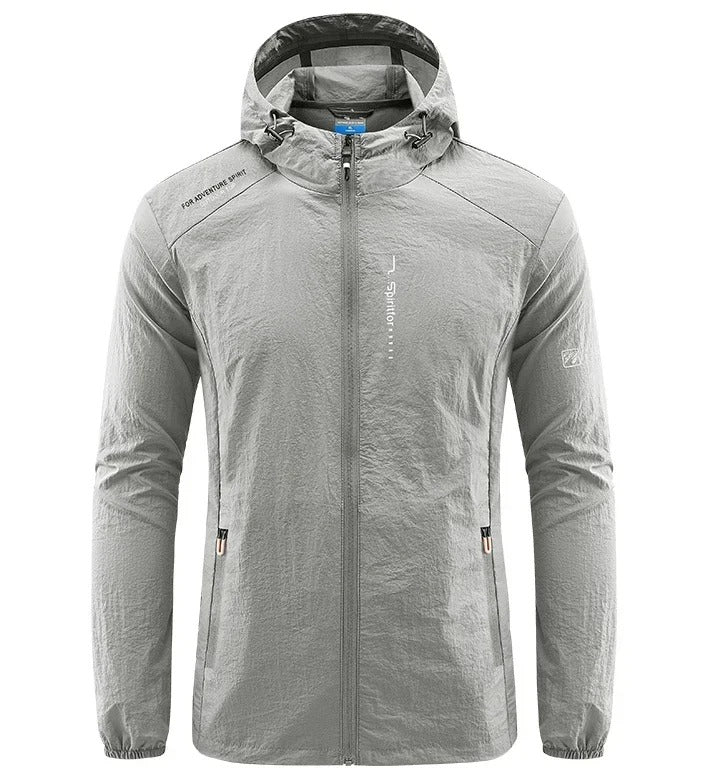 Shop Velvia | Ultralight Wind and Sunproof Hooded Summer Jacket Men