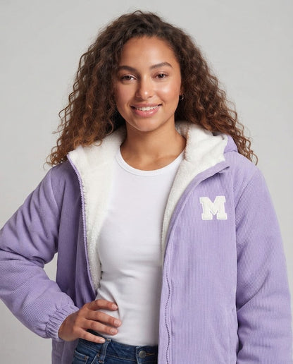 Women's Fleece Jacket with Hood Shop Velvia