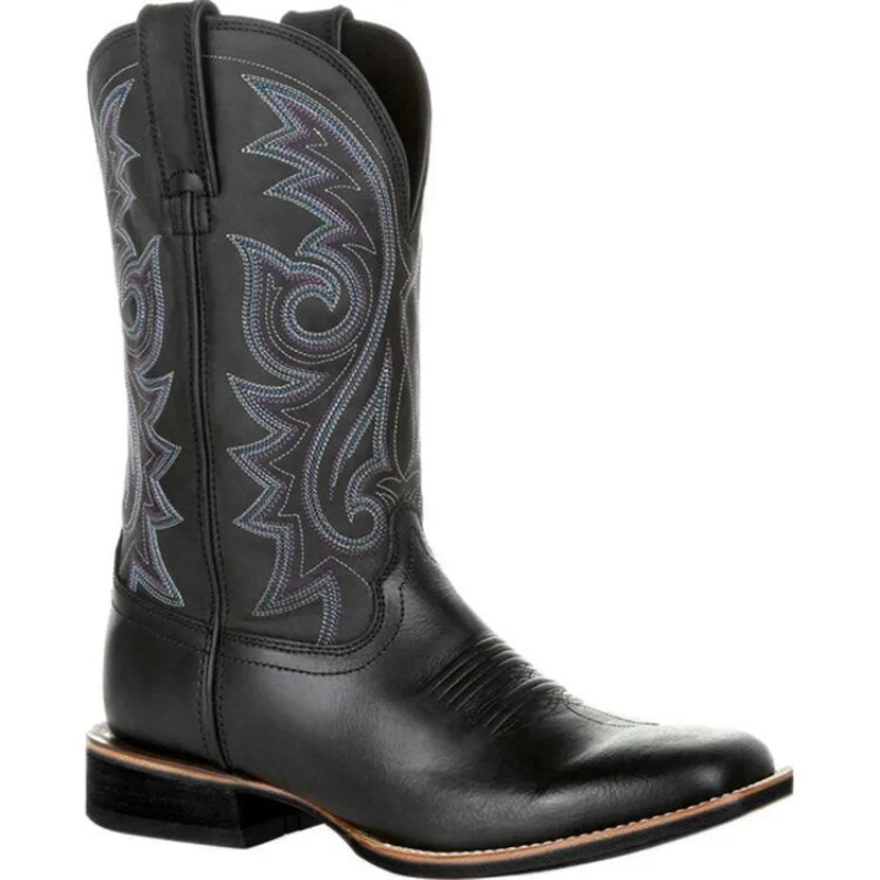 Shop Velvia | Men's Black Western Cowboy Boots