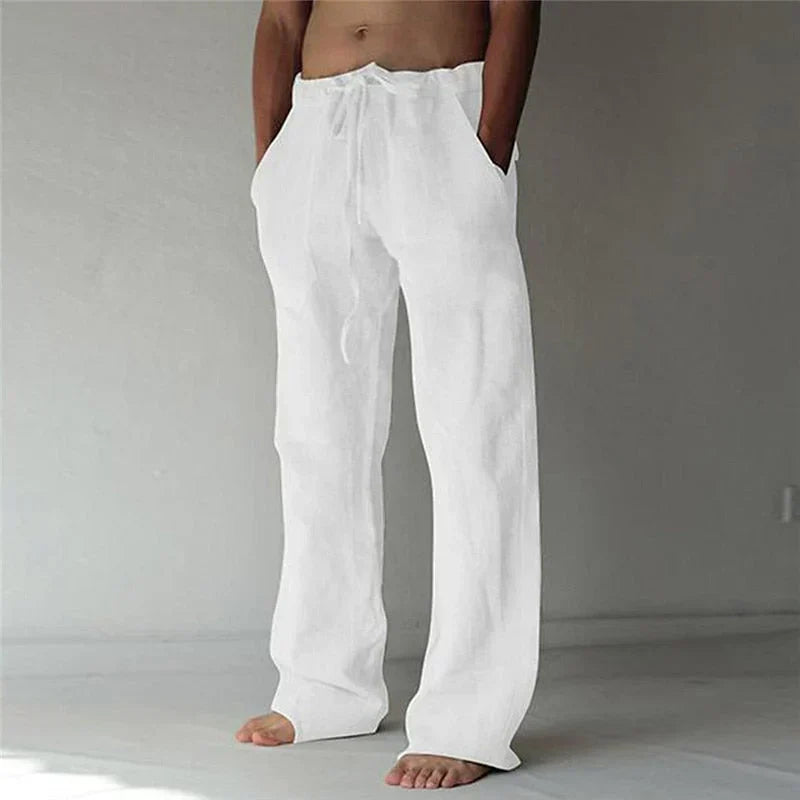 Shop Velvia | Men's Baggy Linen Pants