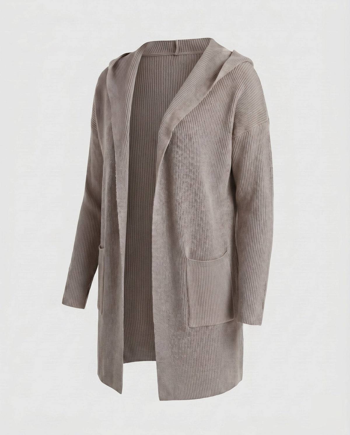 Women's cardigan with a casual fit and practical pockets - Chichicherry