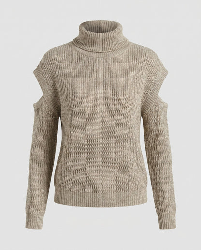 Women's sweater with trendy cut-out design - Chichicherry