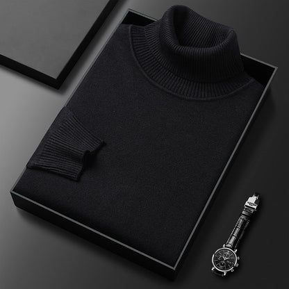 Stylish cashmere turtleneck sweater