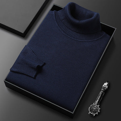 Stylish cashmere turtleneck sweater