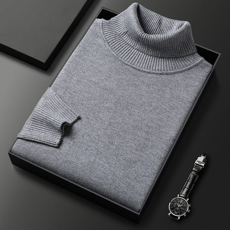Stylish cashmere turtleneck sweater