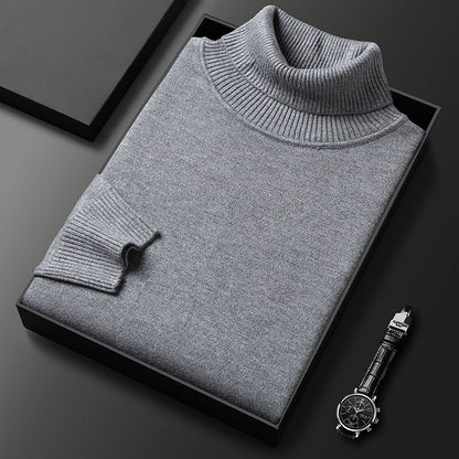 Stylish cashmere turtleneck sweater